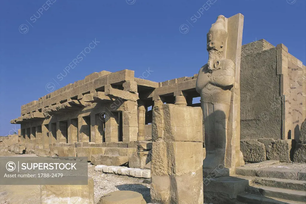 Egypt - Ancient Thebes (UNESCO World Heritage List, 1979). Luxor. Karnak. Great Temple of Amon. Pavilion of Thutmose III