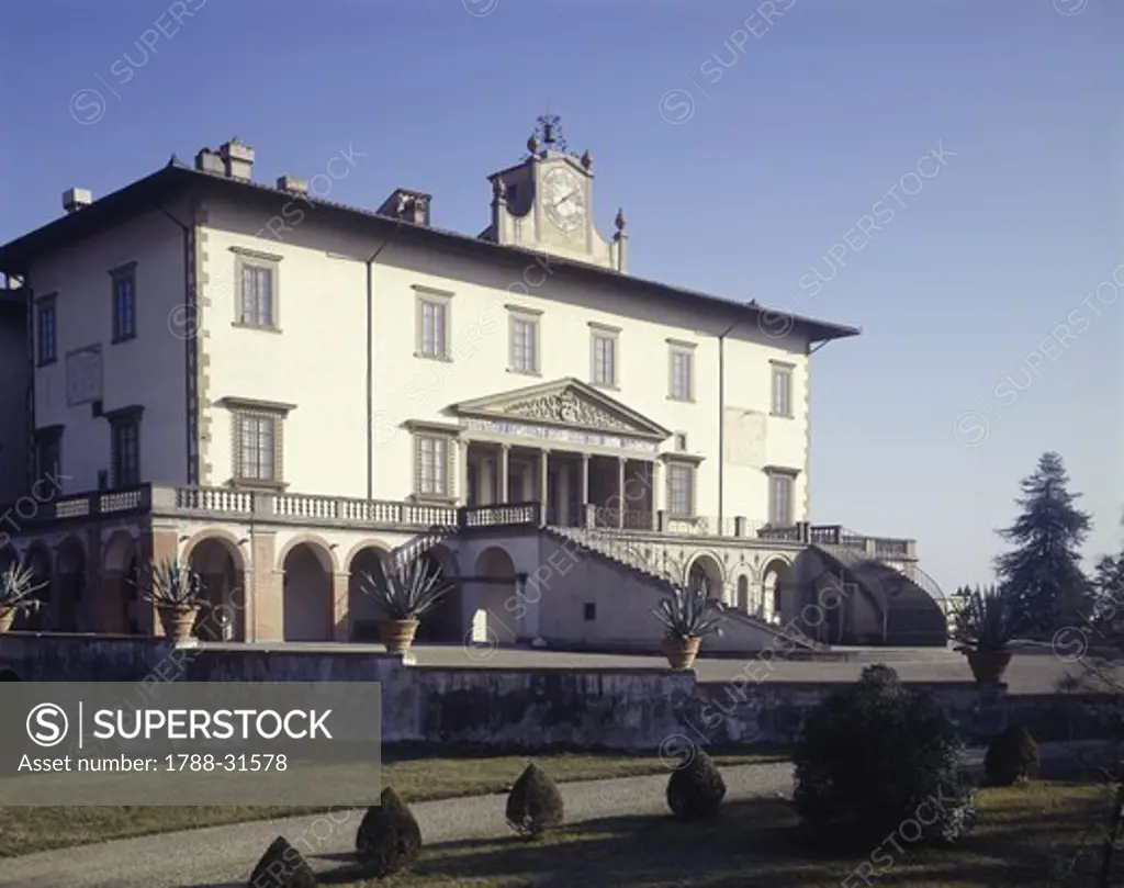 Italy - Tuscany region - Poggio a Caiano (Prato province). Villa Medici