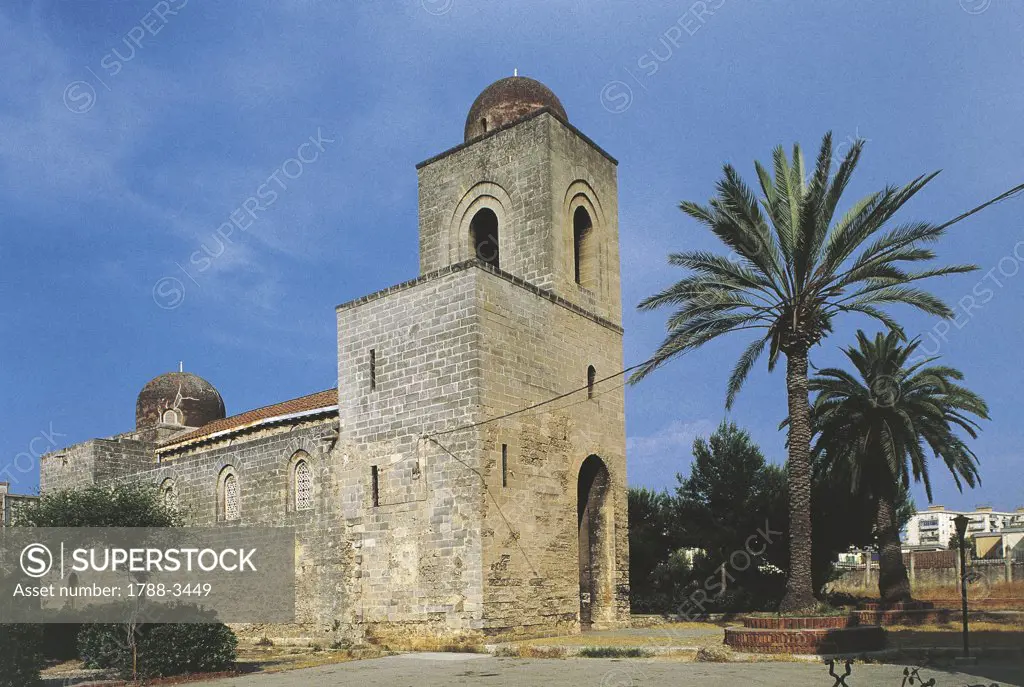 Italy - Sicily Region - Palermo - Church of St. John of the Lepers