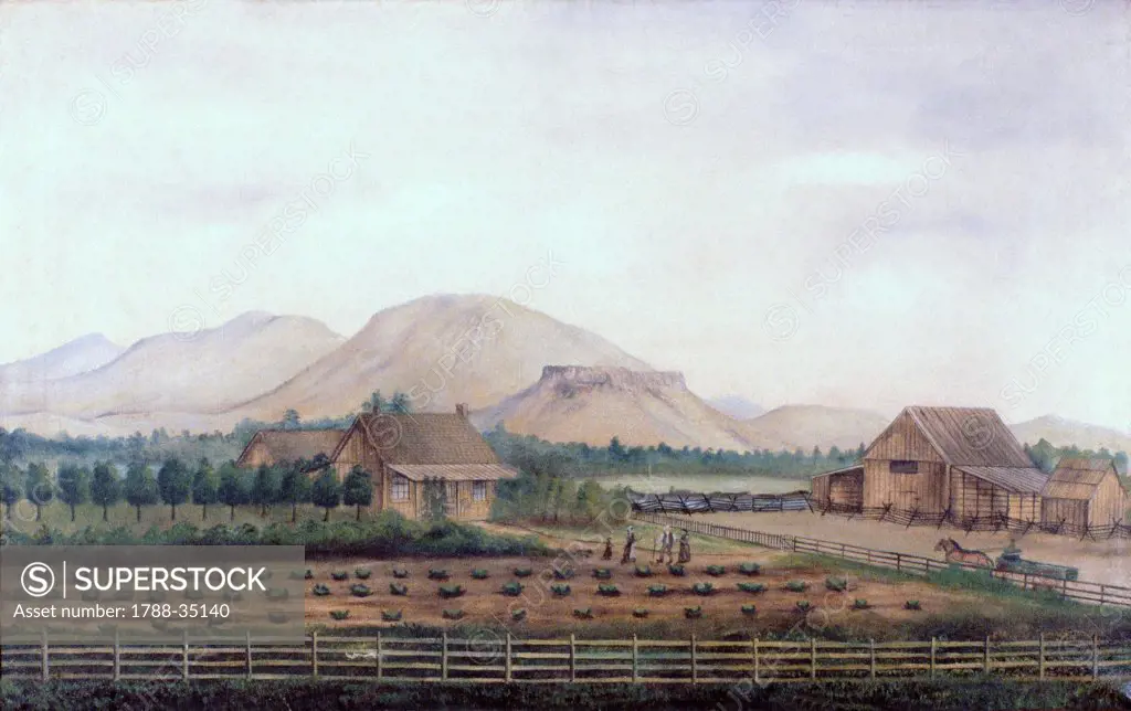 Douglas Konx Ranch, 1882, United States of America 19th century.