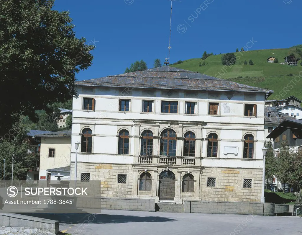 Italy - Veneto Region - San Pietro di Cadore - Town Hall