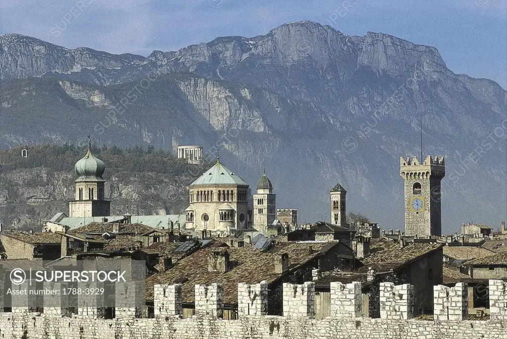 Italy - Trentino Region - Trento - Walls