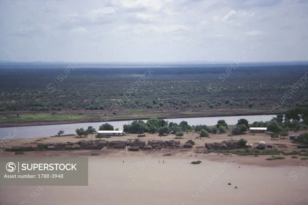 Ethiopia - Landscape along Omo River