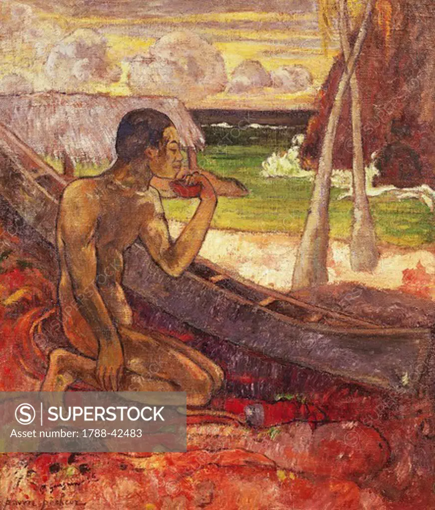 The poor fisherman, by Paul Gauguin (1848-1903).