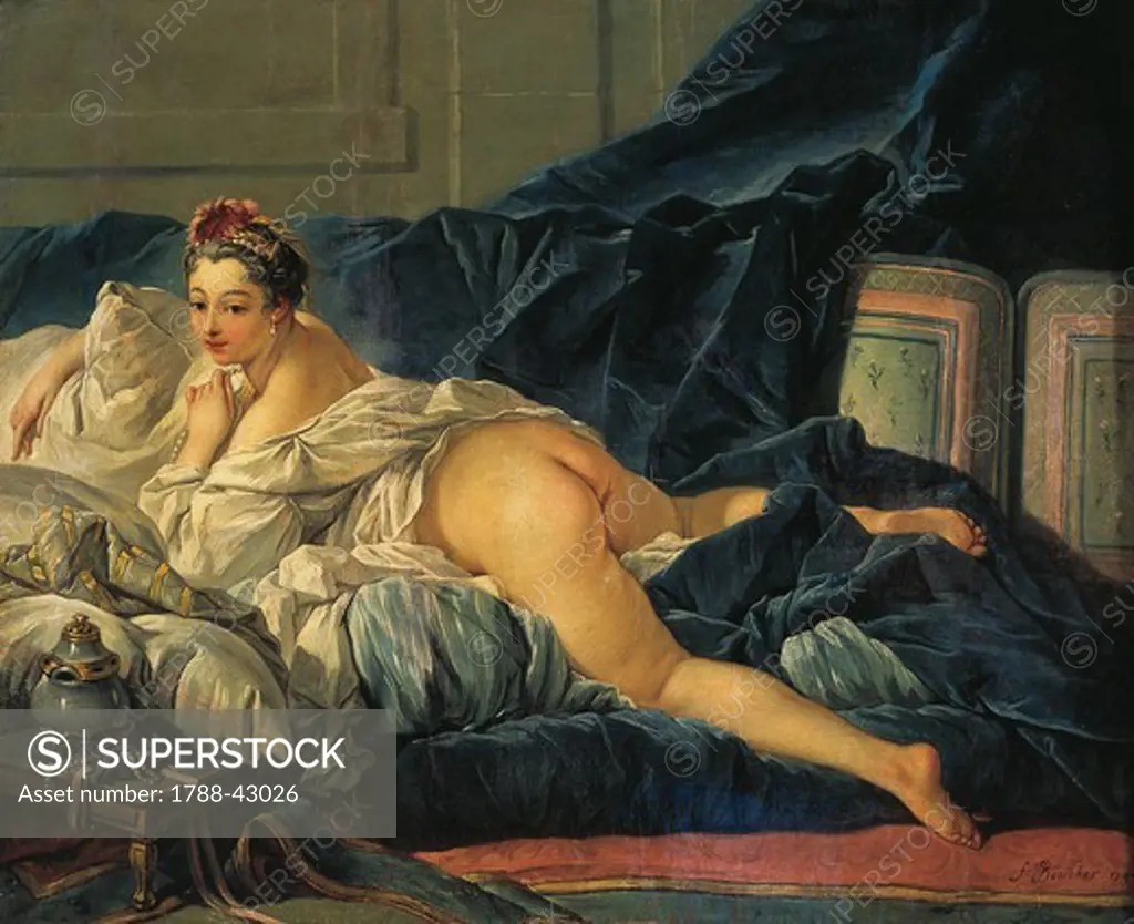 The Odalisque, by Francois Boucher (1703-1770).