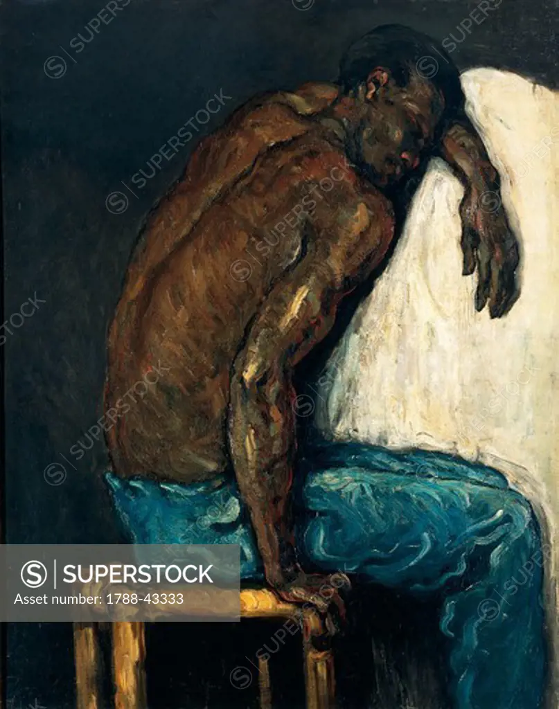 The Negro Scipio, 1866, by Paul Cezanne (1839-1906), oil on canvas, 107x83 cm.