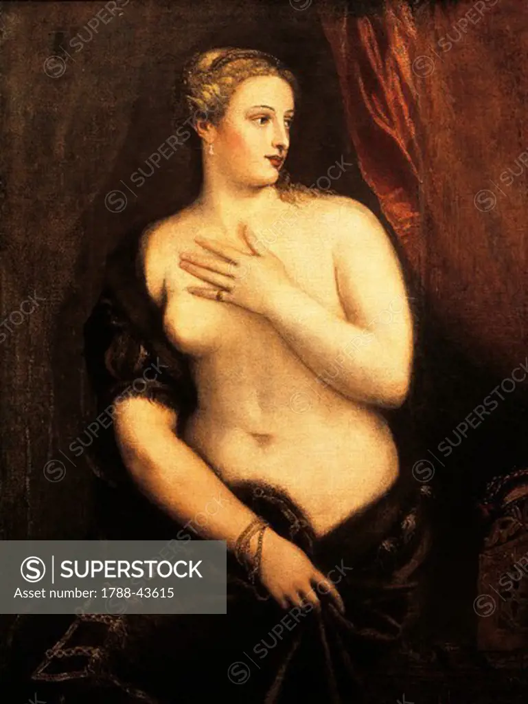 Venus with a Mirror, by Titian (ca 1490-1576), oil on canvas, 115x84 cm.