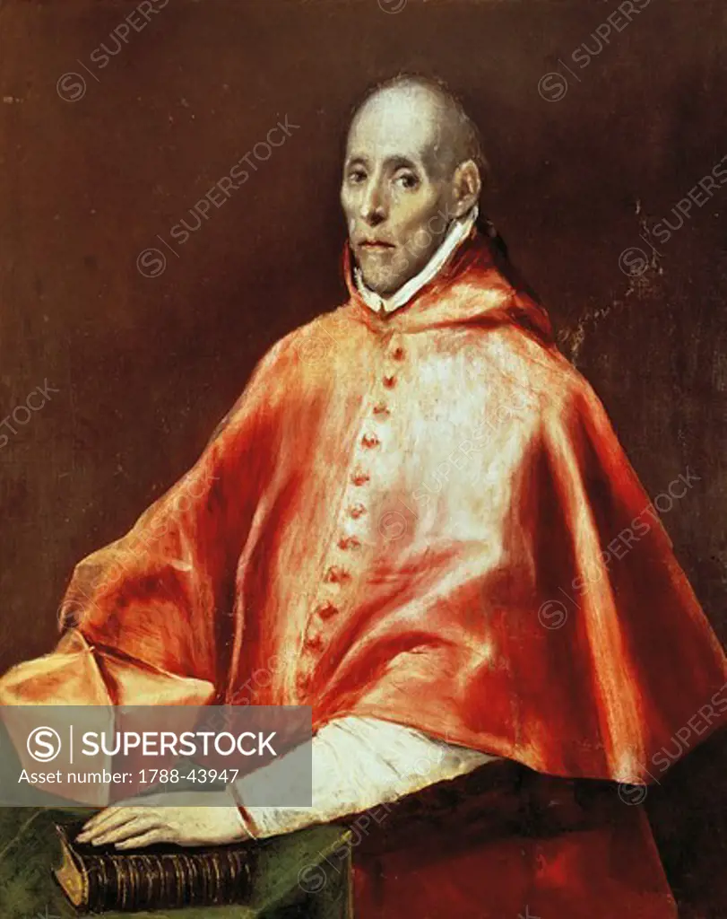 Portrait of Cardinal Juan de Travera, by El Greco (1541-1614).