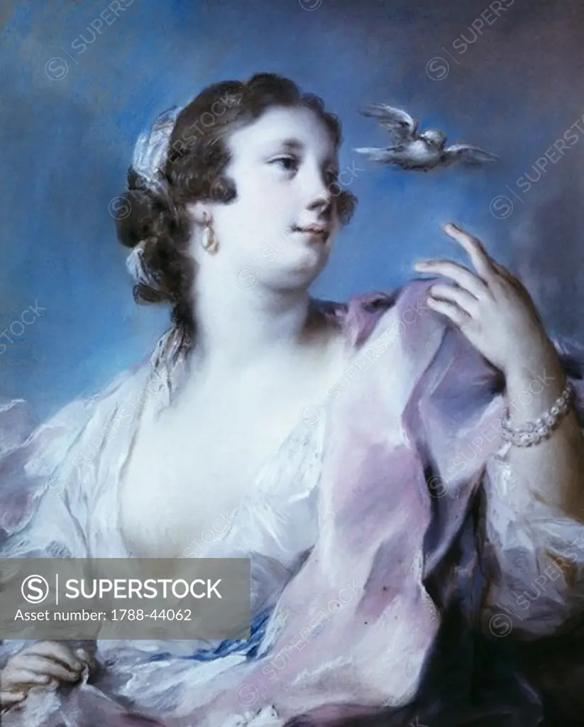 The air, Rosalba Carriera (1673-1757).