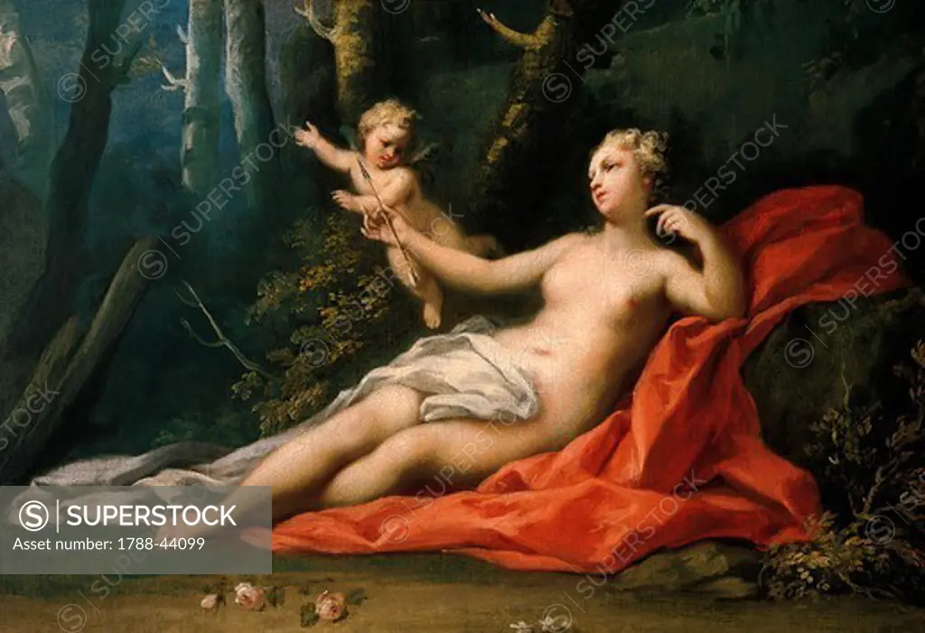 Venus and Cupid, by Jacopo Amigoni (1682-1752).