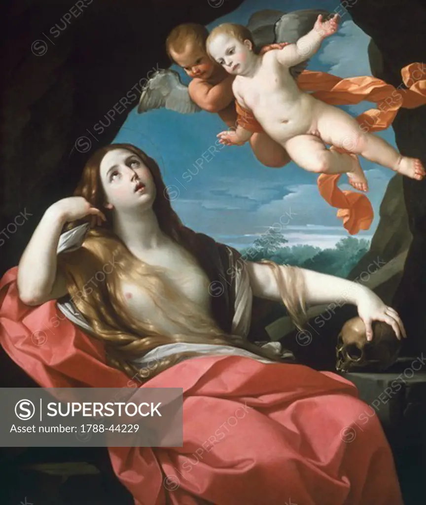Magdalene, 1626-1627, by Guido Reni (1575-1642).