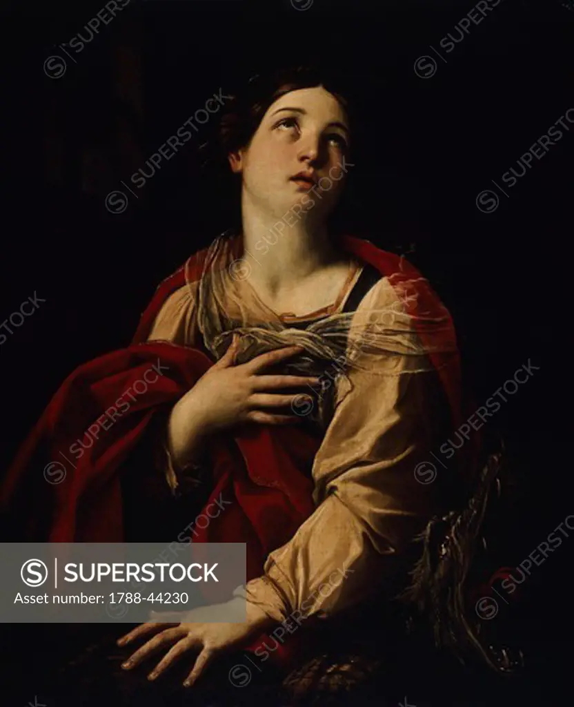 St Margherita, 1606-1607, by Guido Reni (1575-1642).