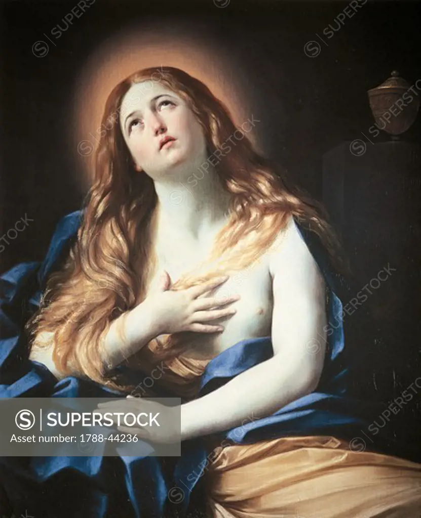 Magdalene, 1635-1636, by Guido Reni (1575-1642).