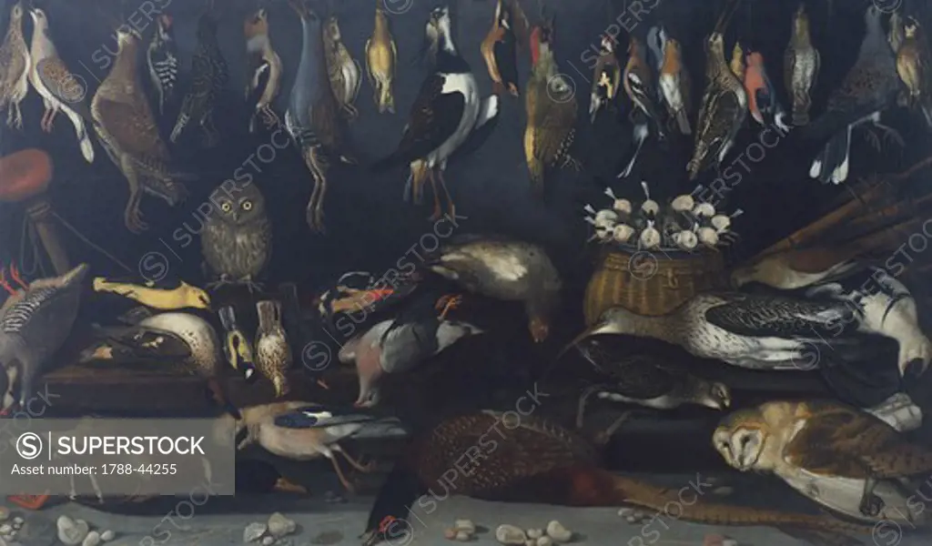 Still life with Birds, by Michelangelo Merisi da Caravaggio (1571-1610).