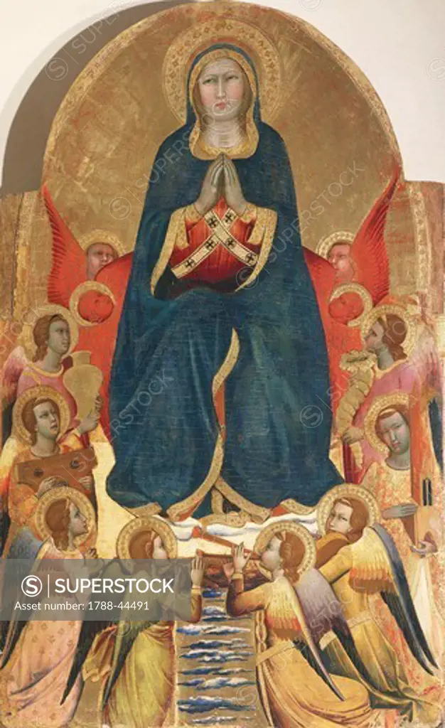Our Lady of the Assumption, by Antonio Veneziano (active 1369-1419).