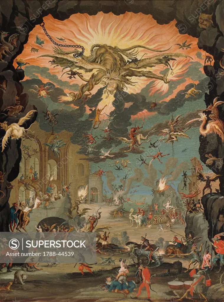 The temptation of St Anthony, by Jacques Callot (1592-1635).