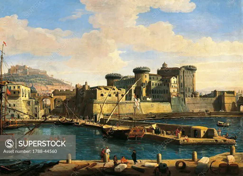 The Docklands in Naples, 1702, by Gaspar van Wittel (1652 or 1653-1736), oil on canvas.