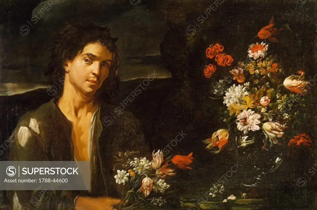 Self-portrait, by Paolo Antonio Barbieri (1603-1649).