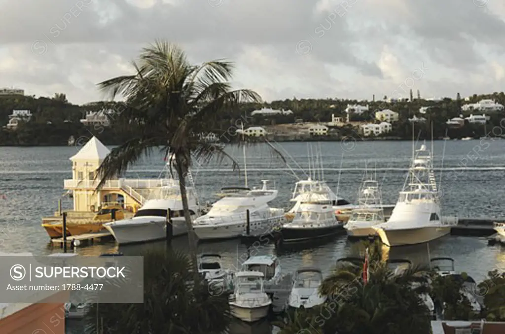 Bermuda. Overseas Territory of the United Kingdom - Main Island - Hamilton. Harbor
