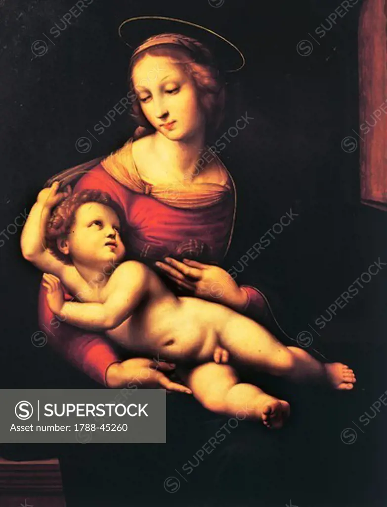 Bridgewater Madonna (Madonna and Child), by Raphael Sanzio (1483-1520), oil on canvas, 81x56 cm