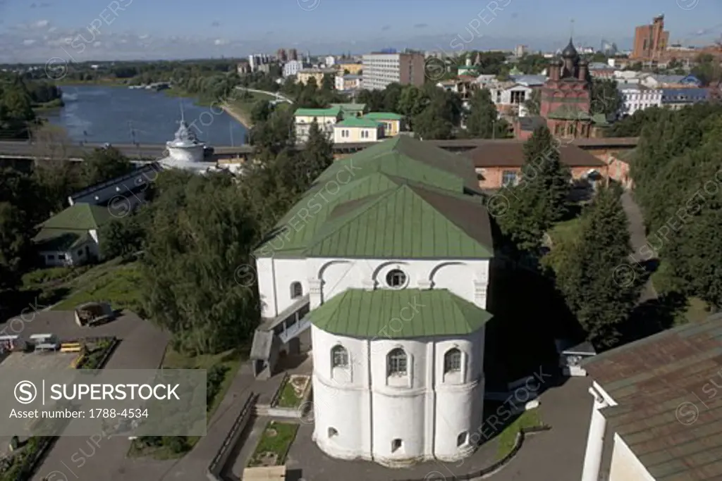 Russia, Yaroslavl, Historical Centre of City of Yaroslavl, Transfiguration of Saviour Monastery (Spaso-Preobrazhensky monastyr)