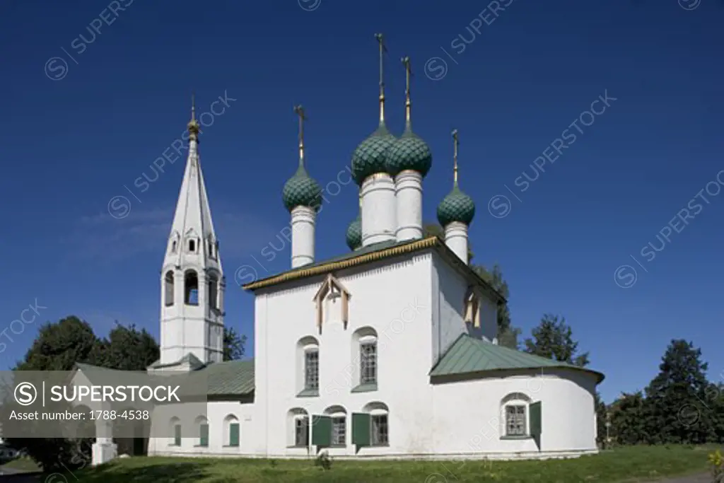 Russia, Yaroslavl, Historical Centre of City of Yaroslavl, Church of St. Nicholas (Nikoli Rublenogo)