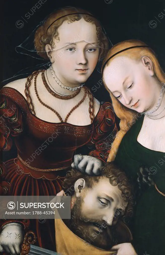 Judith with the Head of Holofernes, 1531, by Lucas Cranach the Elder (1472-1553).