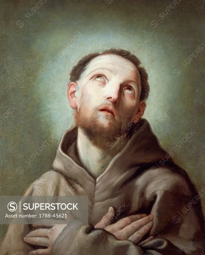 St Francis, by Guido Reni (1575-1642).