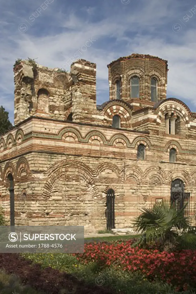 Bulgaria, Nesebar, church of Christ Pantocrator, central part