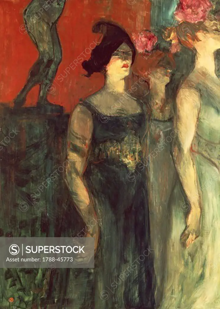 Messalina, 1900-1901, by Henri de Toulouse Lautrec (1864-1901), oil on canvas, 92x68 cm.