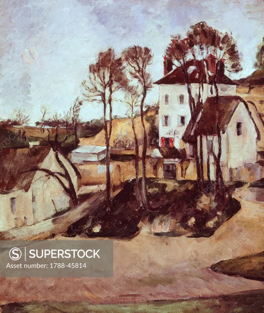 Landscape, by Paul Cezanne (1839-1906).