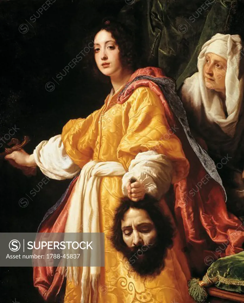 Judith with the head of Holofernes, 1613, by Cristofano Allori (1577-1621), oil on canvas, 120x100 cm.