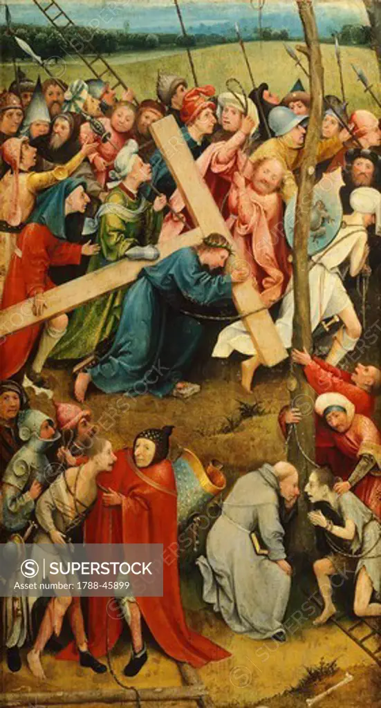 Via Crucis (Way of the Cross or Stations of the Cross), by Hieronymus Bosch (ca 1450-1516).