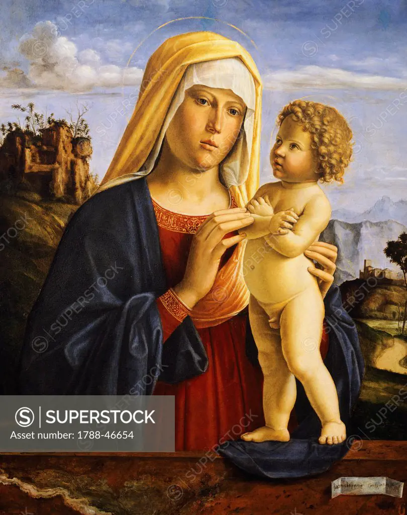 Madonna and Child, by Giovanni Battista Cima da Conegliano (1459-1517).