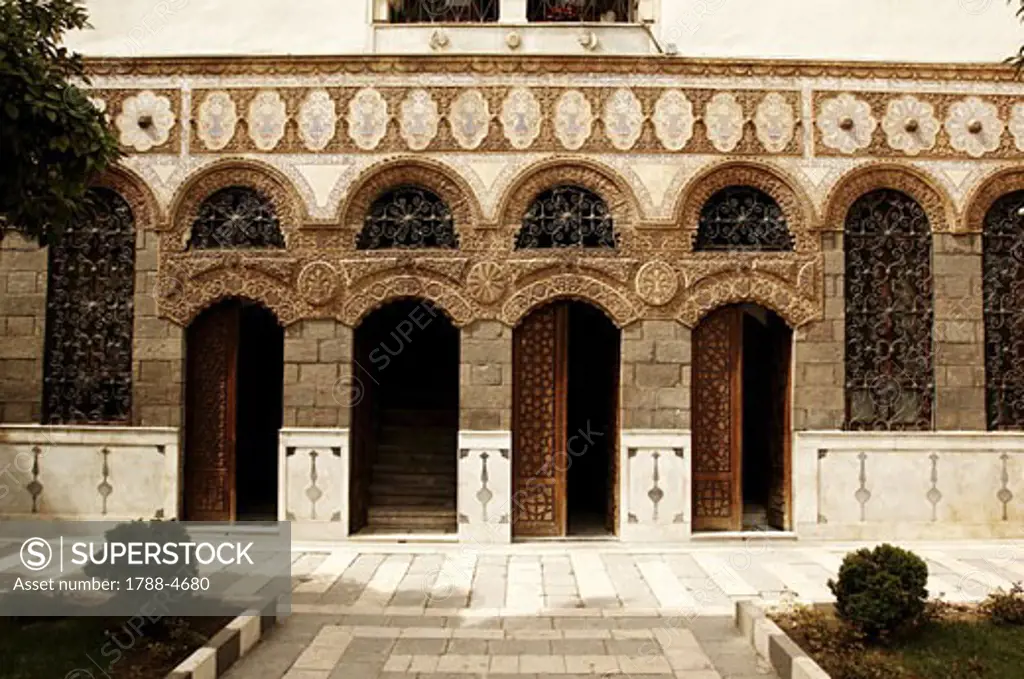 Syria - Damascus. Cultural center Maktab 'Anbar, 1876