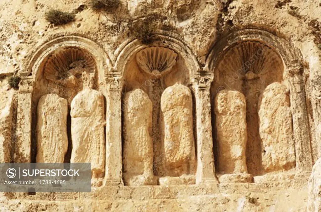 Syria - Saydnaya. Convent of Our Lady of Saydnaya, AD 547