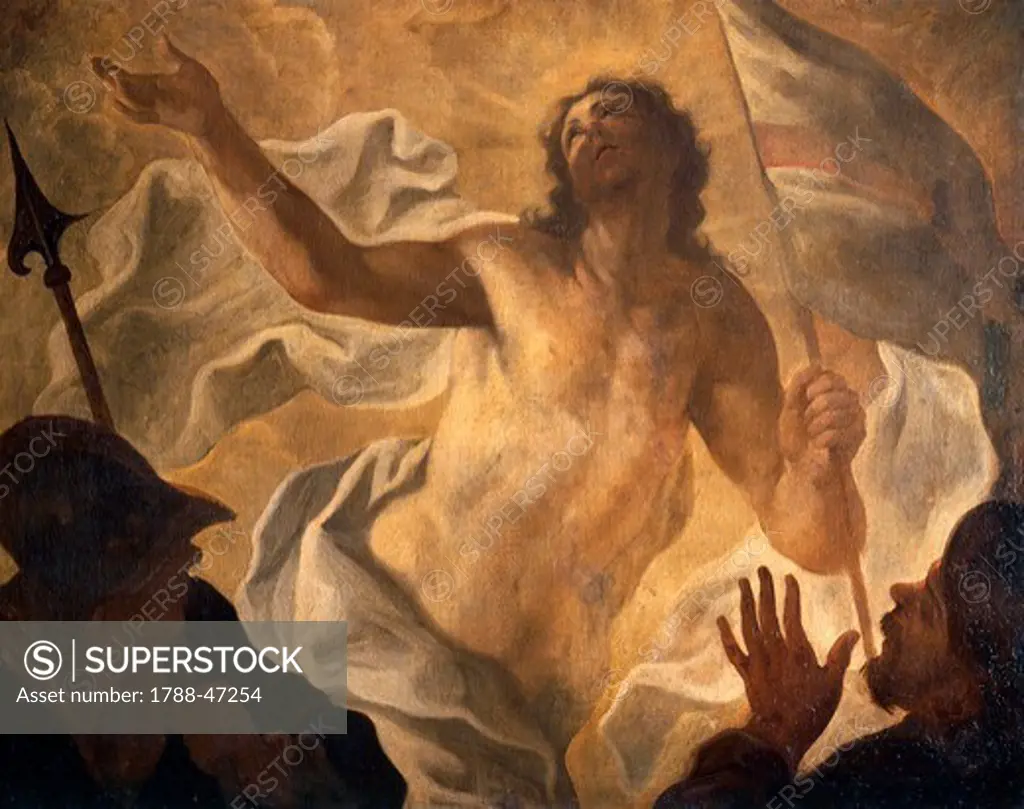 Resurrection, by Giovanni Battista Paggi (1554-1627).