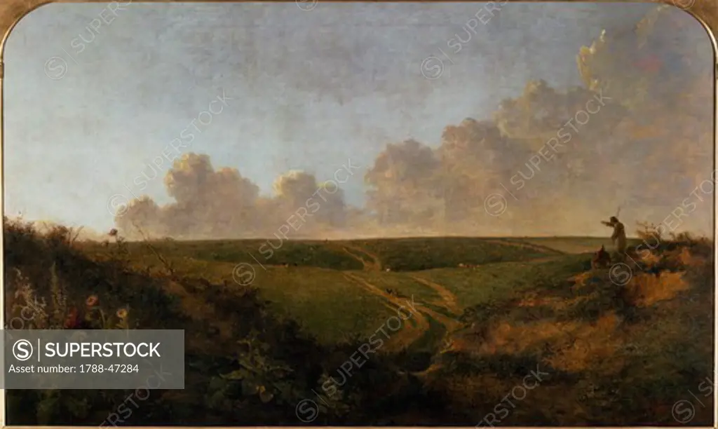 Mousehold Heath, near Norwich, 1818-1820, by John Crome (1768-1821), oil on canvas, 110x181 cm.