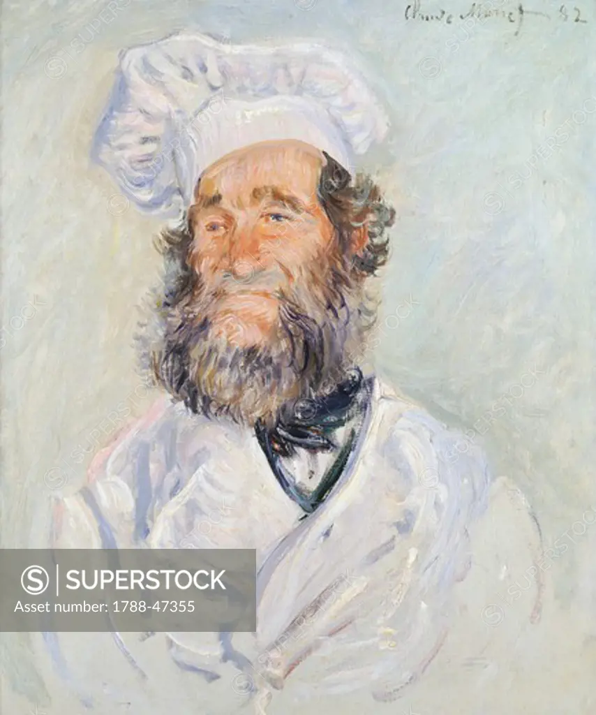 The cook, by Claude Monet (1840-1926).