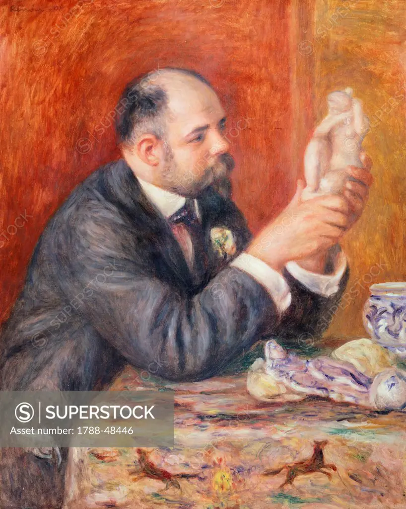 Ambroise Vollard, by Pierre-Auguste Renoir (1841-1919).