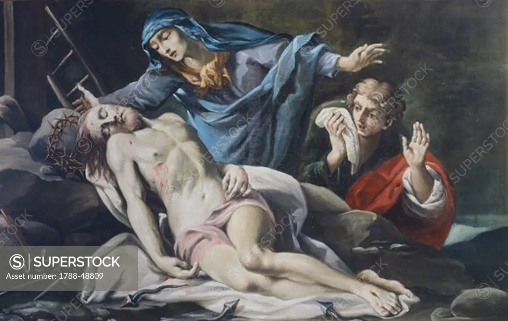 Pieta, by Antonio Crespi (1712-1781).