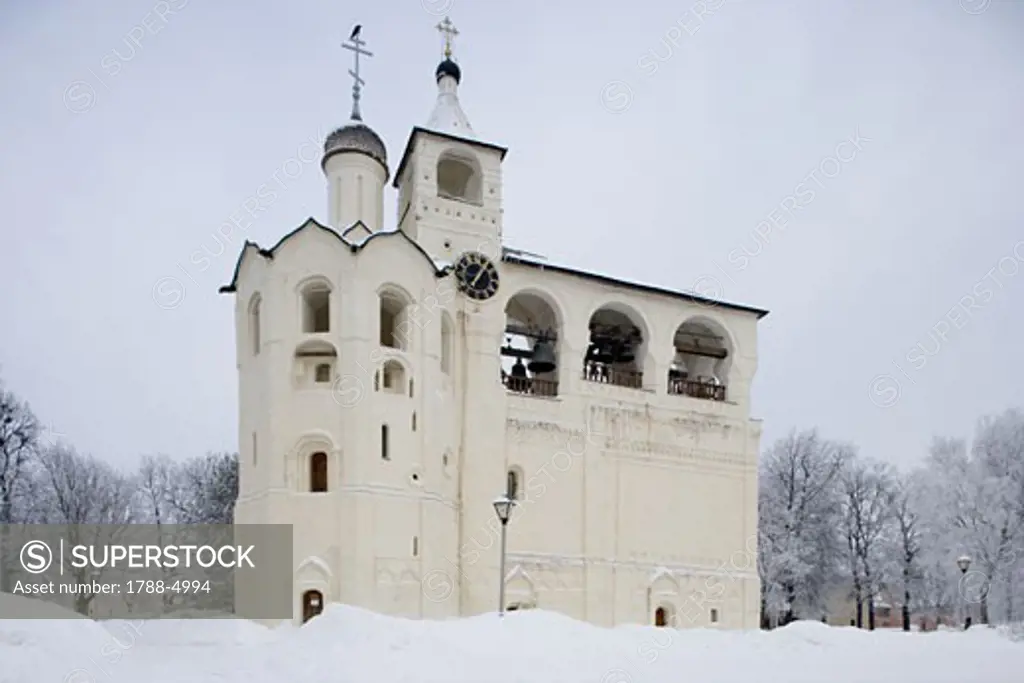 Russia, Golden Ring, Suzdal, Bell tower