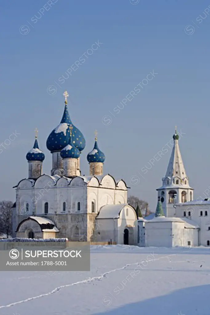 Russia, Golden Ring, Sudzal, Cathedral of Nativity of Virgin