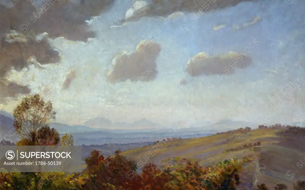 A sky, by Napoleone Parisani (1854-1932).