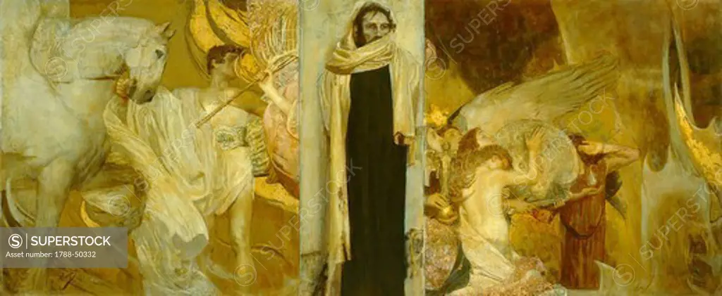 Resurrection, 1911, by Giulio Bargellini (1875-1936).