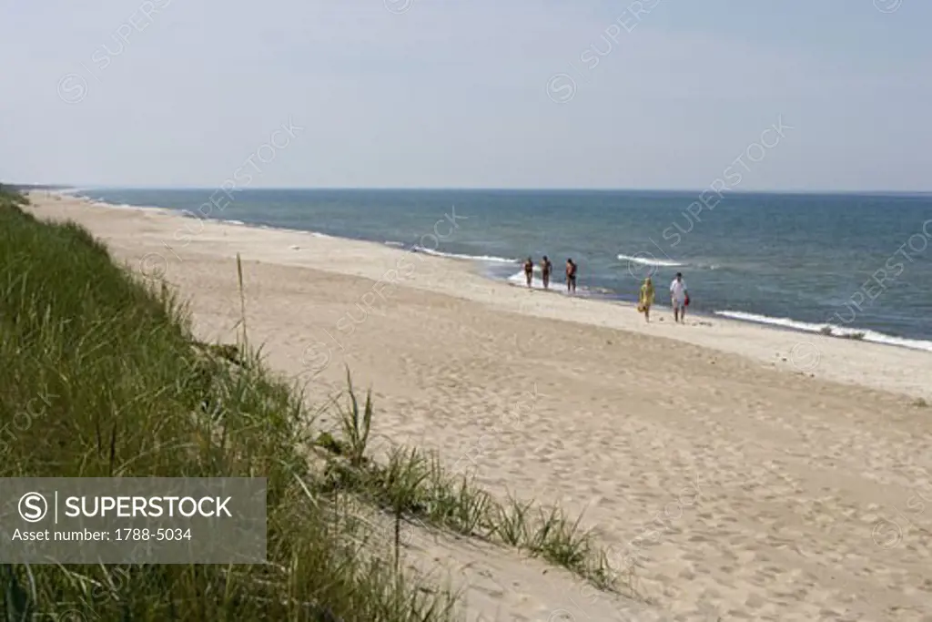 Lithuania, Klaipeda County, Curonian Spit, Juodkrante, beach