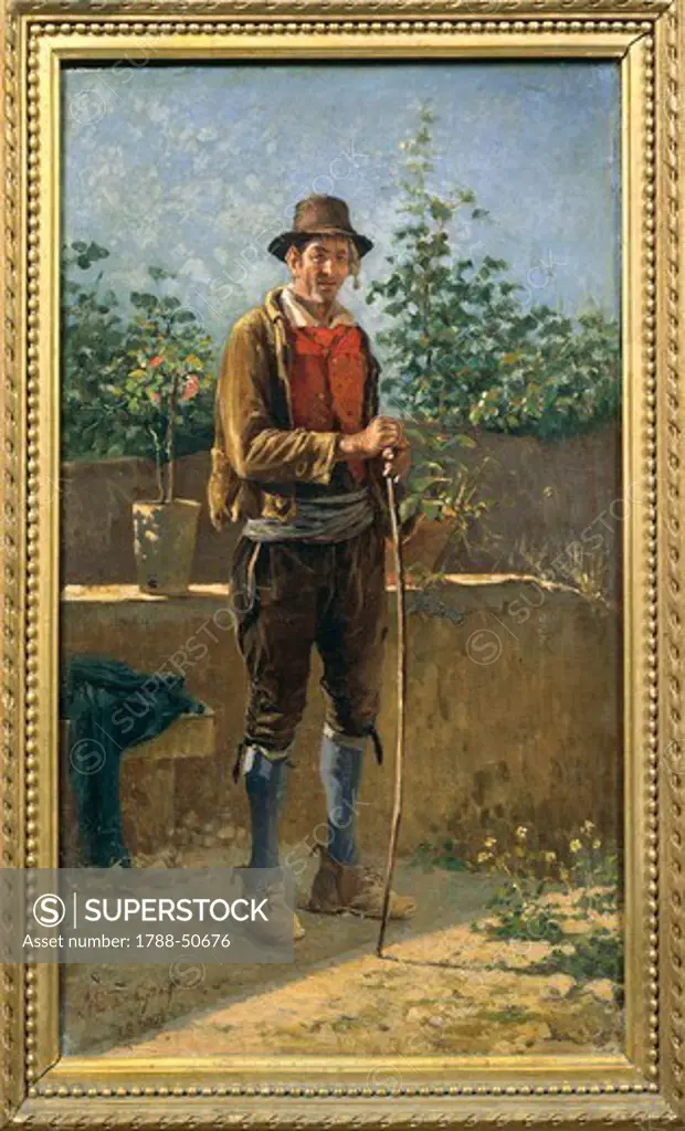 Farmer from Somma, by Marco De Gregorio (1829-1876).