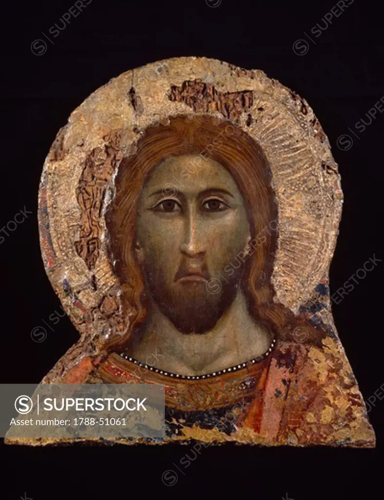 The Redeemer, end of the 13th century, by a Roman artist, panel.