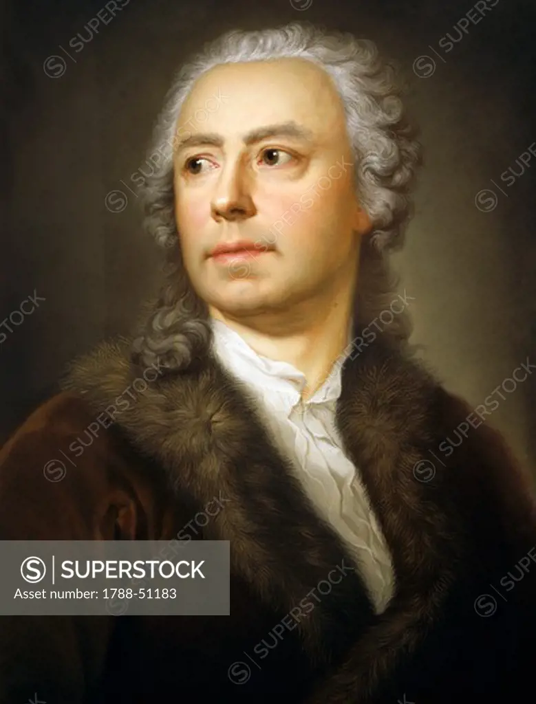 Portrait of Ismael Mengs, by Anton Raphael Mengs (1728-1779), pastel on paper, 58x45 cm.