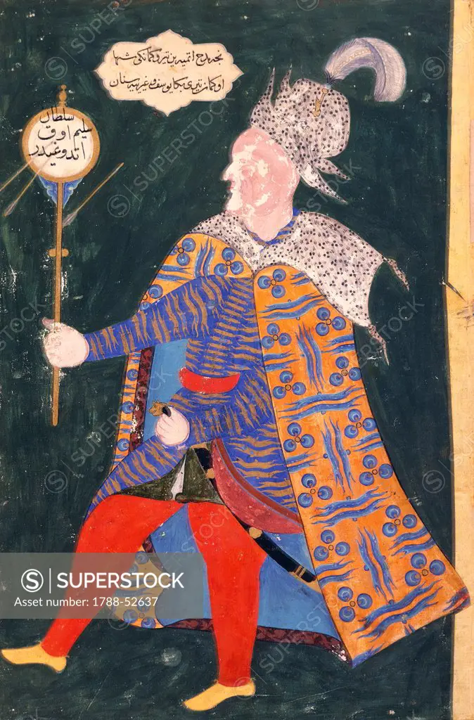 A Sultan Selim II guard, 1570. Turkey, 16th century.